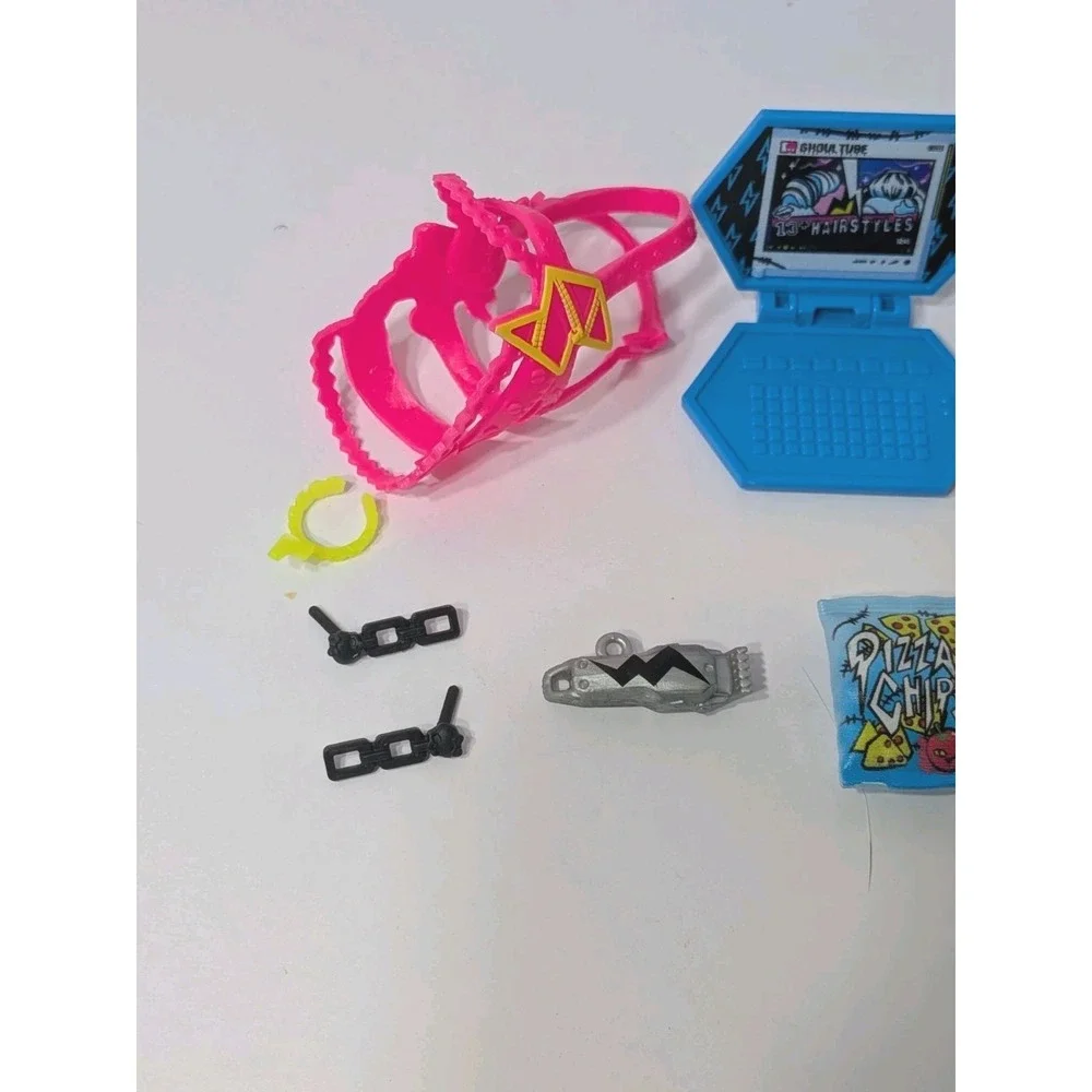 Monster High Skulltimate Secrets Frankie Stein Neon Frights Accessories Parts